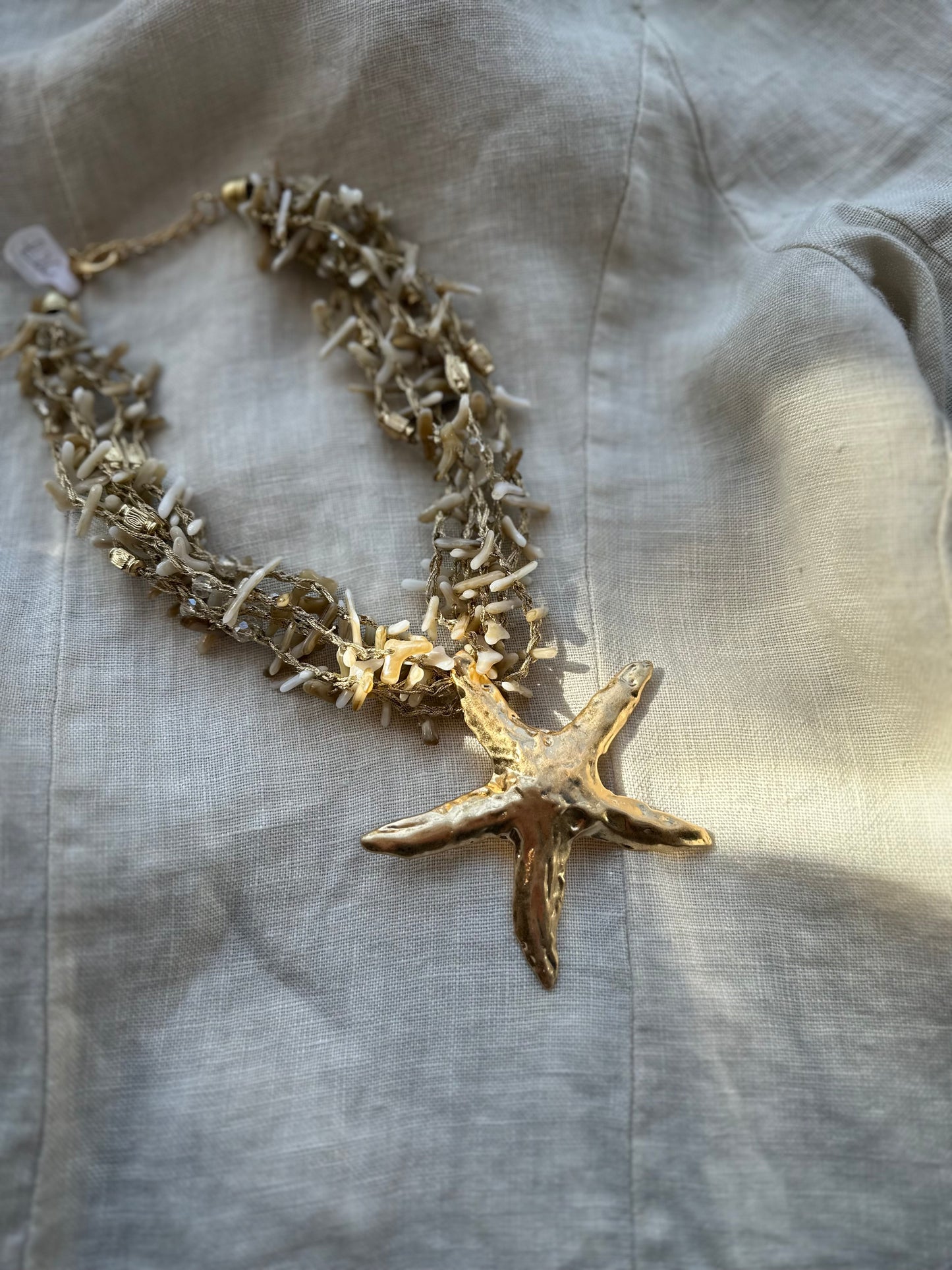 Sand Starfish Necklace