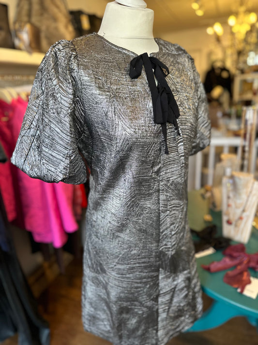 SALE BYoung Metallic Dress