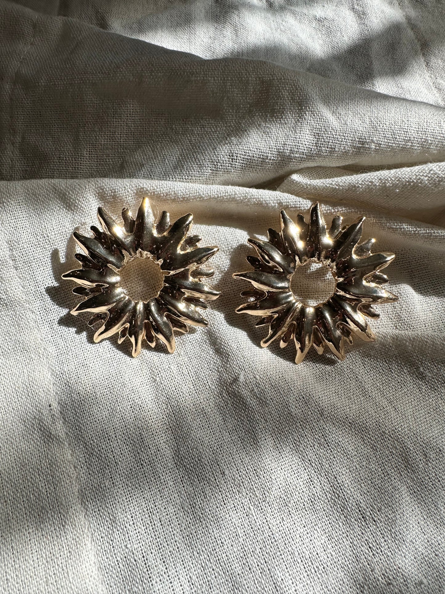 Sun Gold Earrings