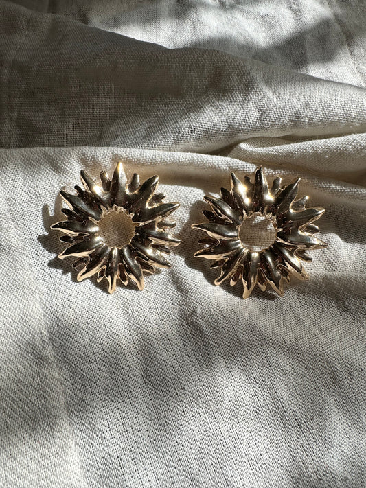 Sun Gold Earrings